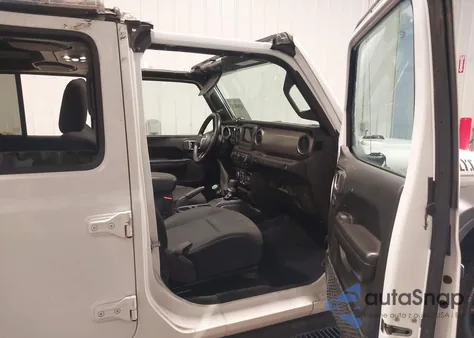 2020 Jeep Wrangler Unlimited Willys 4X4 из США, поврежденный, VIN 1C4HJXDG4LW325249